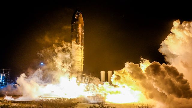 SpaceX Starship S39 Static Fire