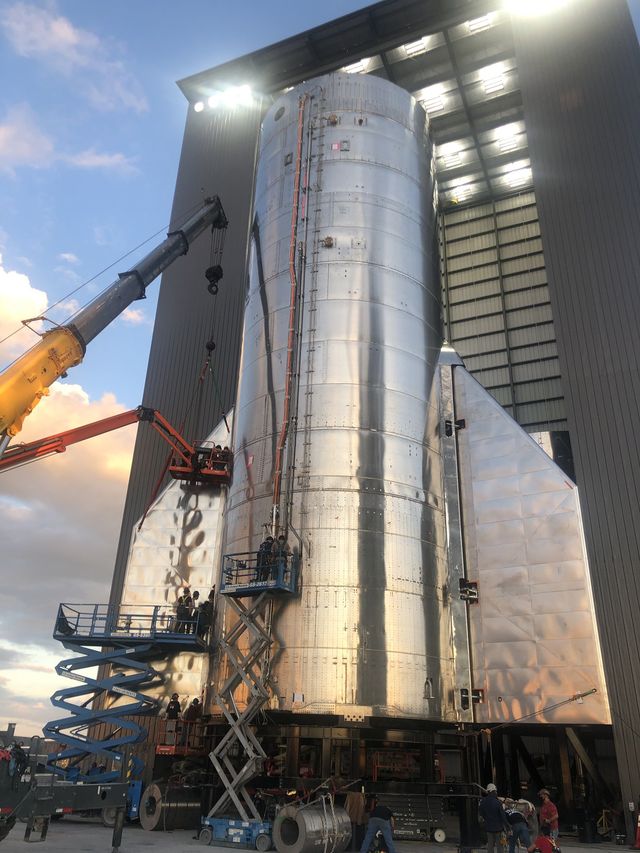 Starship SN8 Static Fire