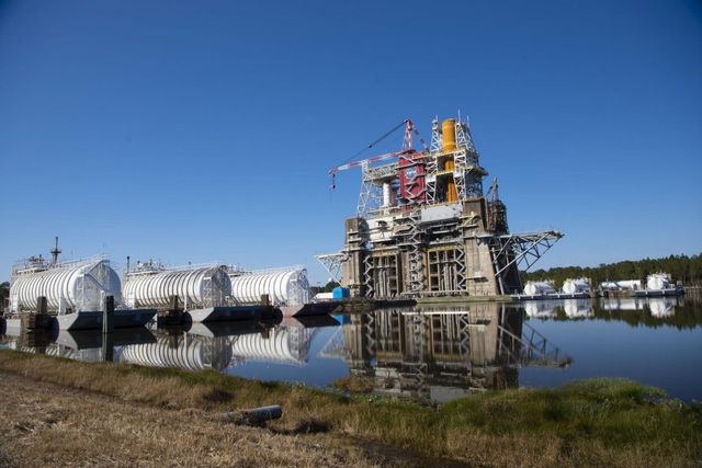 SLS 2nd Hot Fire Test