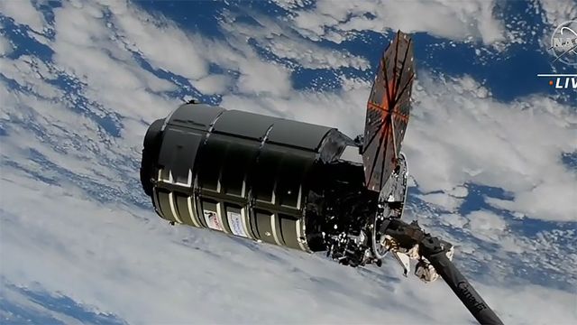 NG-19 Cygnus Berthing