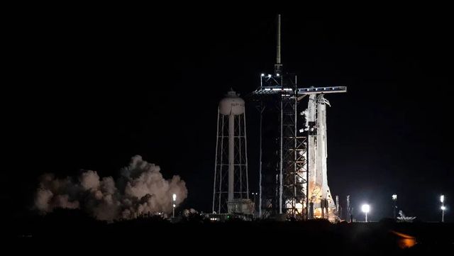 Crew-11 Falcon 9 Static Fire Test