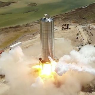 Starship SN5 Static Fire